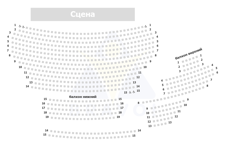 Театр Иерушалаим — Зал «Генри Краун», Иерусалим