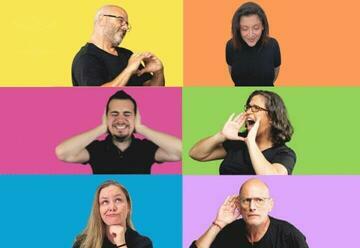 שיח חירשים - תיאטרון נא לגעת