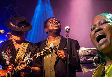 Blues on fire
