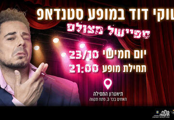 שוקי דוד מופע סטנדאפ