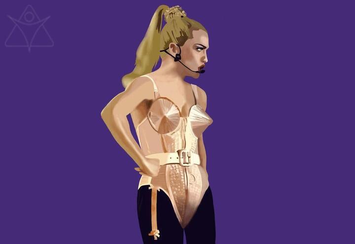 אמביציה בלונדינית - מדונה - יערה קידר מרצה