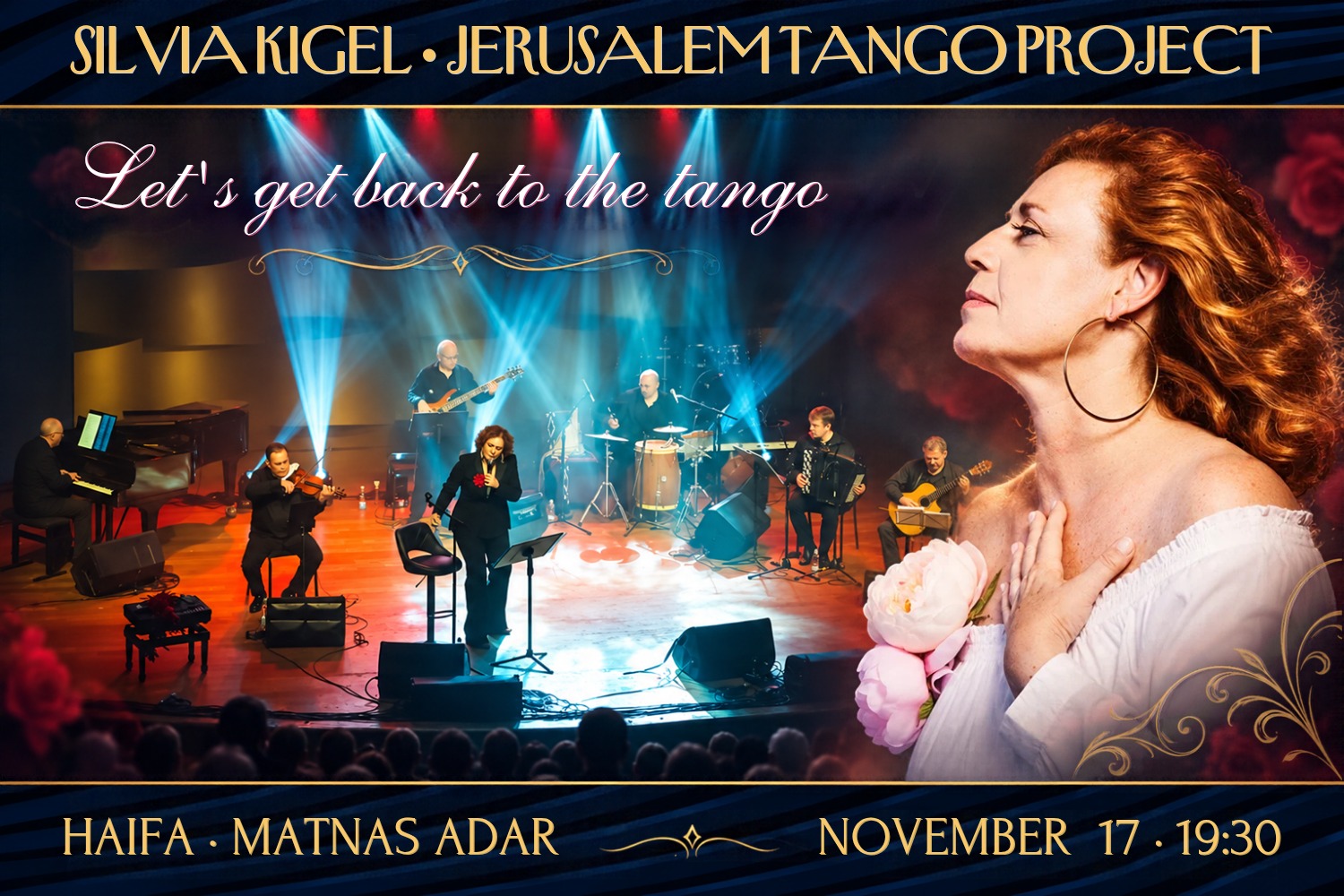 Сильвия Кигель и Jerusalem Tango Project — Давай вернёмся к танго
